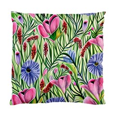 Celestial Watercolor Flower Standard Cushion Case (two Sides) by GardenOfOphir