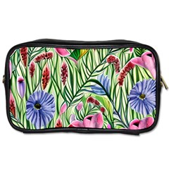 Celestial Watercolor Flower Toiletries Bag (two Sides) by GardenOfOphir