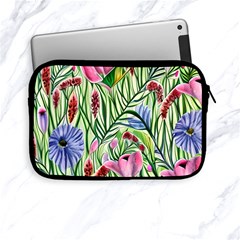 Celestial Watercolor Flower Apple Ipad Mini Zipper Cases by GardenOfOphir