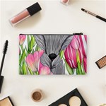 Budding And Captivating Cosmetic Bag (Small) Back