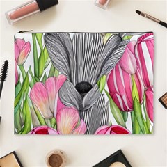 Budding And Captivating Cosmetic Bag (xl) by GardenOfOphir