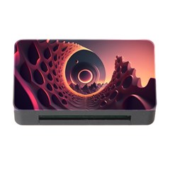 Ai Generated Swirl Space Design Fractal Light 3d Art Memory Card Reader With Cf by Ravend