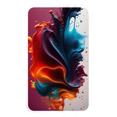 Ai Generated Swirl Splash Blaze Design Art Memory Card Reader (rectangular) by Ravend