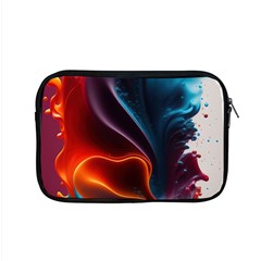 Ai Generated Swirl Splash Blaze Design Art Apple Macbook Pro 15  Zipper Case by Ravend