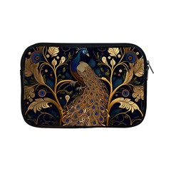 Peacock Plumage Bird Decorative Pattern Graceful Apple Ipad Mini Zipper Cases by Ravend