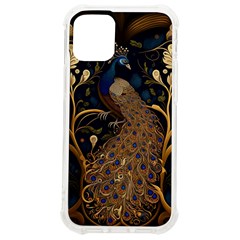 Peacock Plumage Bird Decorative Pattern Graceful Iphone 12 Mini Tpu Uv Print Case	 by Ravend