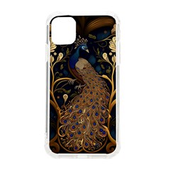 Peacock Plumage Bird Decorative Pattern Graceful Iphone 11 Tpu Uv Print Case by Ravend