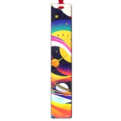 Ai Generated Moon Art Design Graphic Shape Large Book Marks by Ravend