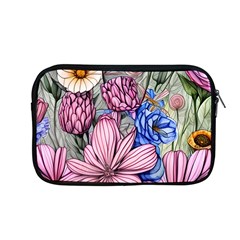 Broken And Budding Watercolor Flowers Apple Macbook Pro 13  Zipper Case by GardenOfOphir