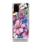 Broken And Budding Watercolor Flowers Samsung Galaxy S20Plus 6.7 Inch TPU UV Case Front