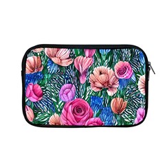 Bright And Brilliant Watercolor Flowers Apple Macbook Pro 13  Zipper Case by GardenOfOphir