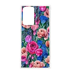 Bright And Brilliant Watercolor Flowers Samsung Galaxy Note 20 Ultra Tpu Uv Case by GardenOfOphir