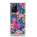 Bright And Brilliant Watercolor Flowers Samsung Galaxy Note 20 Ultra TPU UV Case Front