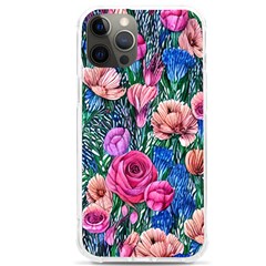 Bright And Brilliant Watercolor Flowers Iphone 12 Pro Max Tpu Uv Print Case by GardenOfOphir