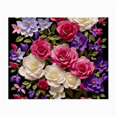 Ai Generated Roses Flowers Petals Bouquet Wedding Small Glasses Cloth by Ravend