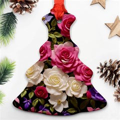 Ai Generated Roses Flowers Petals Bouquet Wedding Ornament (christmas Tree)  by Ravend