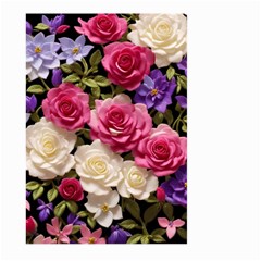 Ai Generated Roses Flowers Petals Bouquet Wedding Large Garden Flag (two Sides) by Ravend