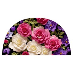 Ai Generated Roses Flowers Petals Bouquet Wedding Anti Scalding Pot Cap by Ravend