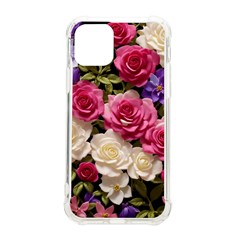 Ai Generated Roses Flowers Petals Bouquet Wedding Iphone 11 Pro 5 8 Inch Tpu Uv Print Case by Ravend