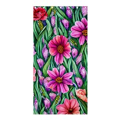 Cheerful And Cheery Blooms Shower Curtain 36  X 72  (stall)  by GardenOfOphir