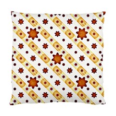 Background Floral Pattern Graphic Standard Cushion Case (two Sides) by Ravend