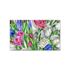 Celestial And Charming Florals Sticker Rectangular (10 Pack) by GardenOfOphir