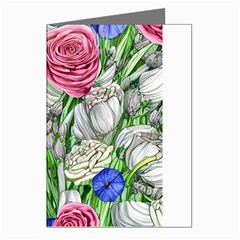 Celestial And Charming Florals Greeting Cards (pkg Of 8) by GardenOfOphir