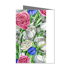 Celestial And Charming Florals Mini Greeting Cards (pkg Of 8) by GardenOfOphir