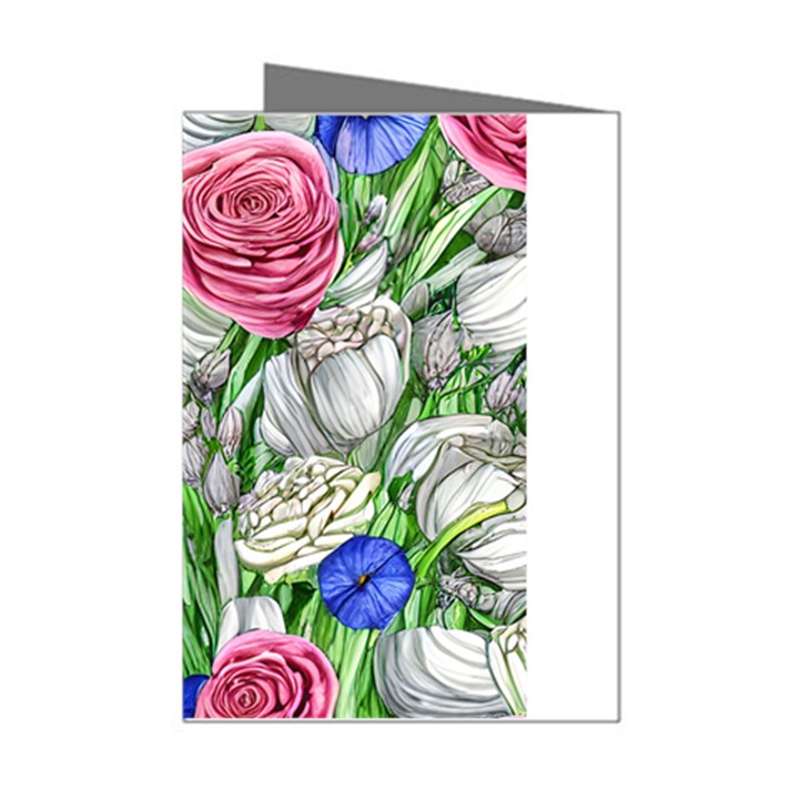 Celestial And Charming Florals Mini Greeting Cards (Pkg of 8)