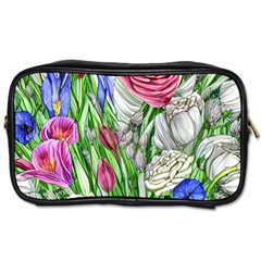 Celestial And Charming Florals Toiletries Bag (two Sides) by GardenOfOphir