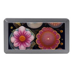 Ai Generated Floral Pattern Flowers Floral Memory Card Reader (mini) by Ravend