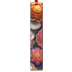 Ai Generated Floral Pattern Flowers Floral Large Book Marks by Ravend