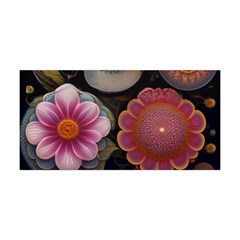 Ai Generated Floral Pattern Flowers Floral Yoga Headband by Ravend