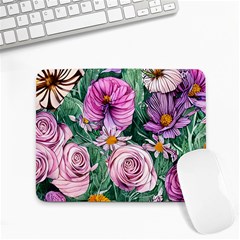 Budding And Captivating Flowers Small Mousepad