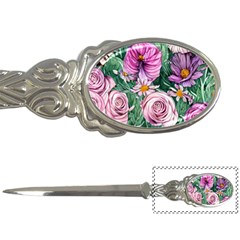 Budding And Captivating Flowers Letter Opener