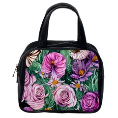 Budding And Captivating Flowers Classic Handbag (One Side)