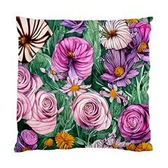 Budding And Captivating Flowers Standard Cushion Case (One Side)