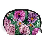 Budding And Captivating Flowers Accessory Pouch (Large) Front