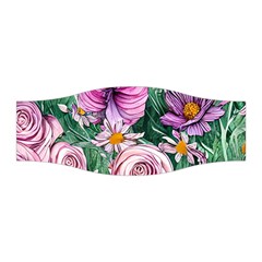 Budding And Captivating Flowers Stretchable Headband