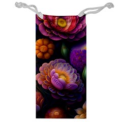 Ai Generated Flowers Plants Petals Buds Jewelry Bag by Ravend