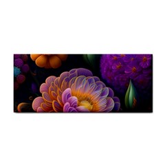 Ai Generated Flowers Plants Petals Buds Hand Towel by Ravend