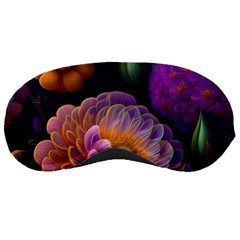 Ai Generated Flowers Plants Petals Buds Sleeping Mask by Ravend