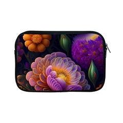 Ai Generated Flowers Plants Petals Buds Apple Ipad Mini Zipper Cases by Ravend