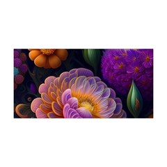 Ai Generated Flowers Plants Petals Buds Yoga Headband by Ravend