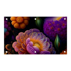 Ai Generated Flowers Plants Petals Buds Banner And Sign 5  X 3  by Ravend