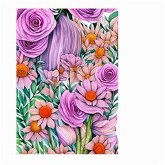 Bright And Brilliant Bouquet Large Garden Flag (two Sides) by GardenOfOphir