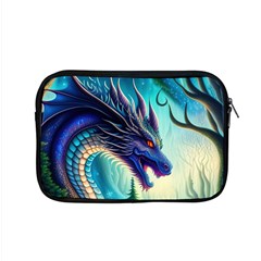 Ai Generated Dragon Fractal Art Texture Apple Macbook Pro 15  Zipper Case by Ravend