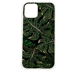 Monstera Plant Tropical Jungle Leaves Pattern Iphone 12 Pro Max Tpu Uv Print Case by Ravend