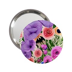 Brittle And Broken Blossoms 2 25  Handbag Mirrors by GardenOfOphir