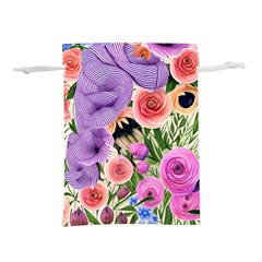 Brittle And Broken Blossoms Lightweight Drawstring Pouch (m) by GardenOfOphir